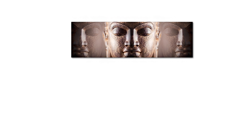 De Buddha wandpaneel Silence 170x50cm