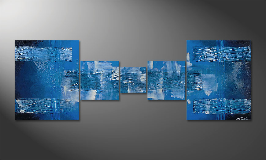 Blue Waves 180x60x2cm 200x60x2cm
