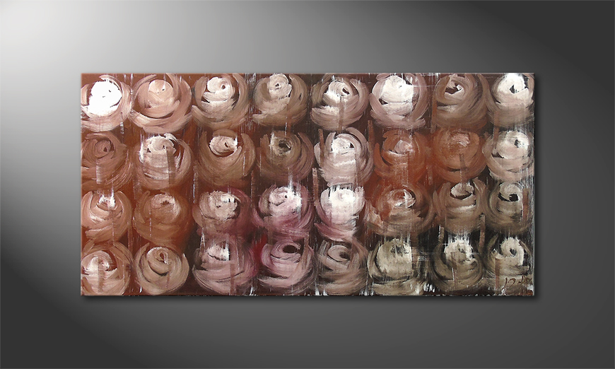Roses of Memory 120x60x2cm Schilderij