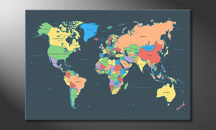 De-exclusieve-kunstdruk-Colorful-Map-120x80-cm