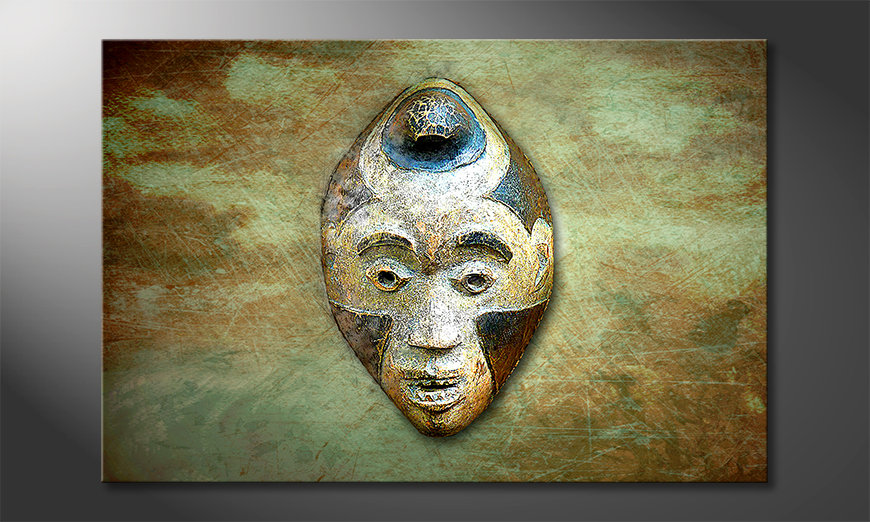 Fine-Art print Afro Head