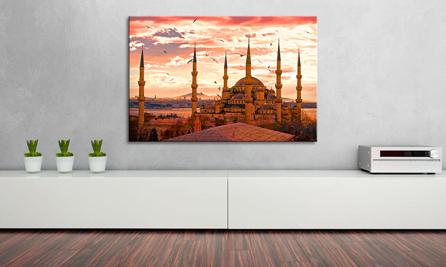 Fine Art print Blue Mosque 90x60 cm