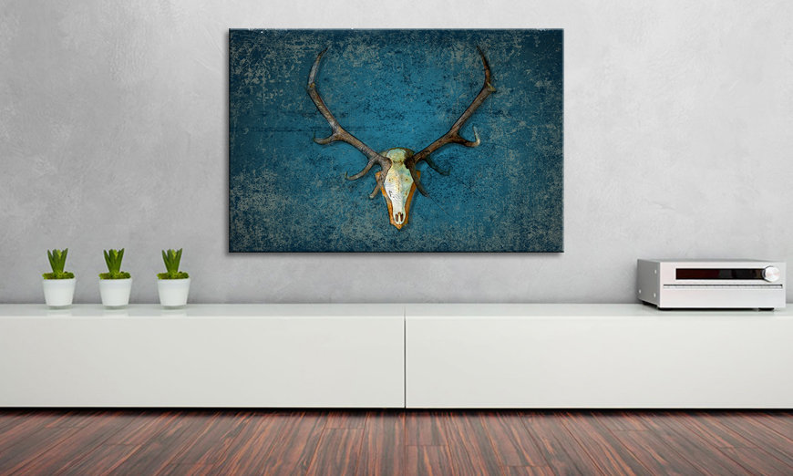 Fine Art print Deerhead 90x60 cm