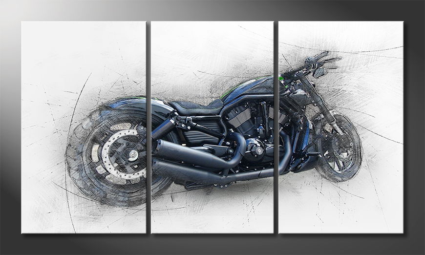 Fine-Art-print-Harley-Nr-6-180x100-cm