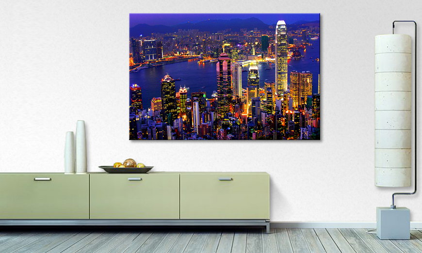 Fine Art print Hongkong View