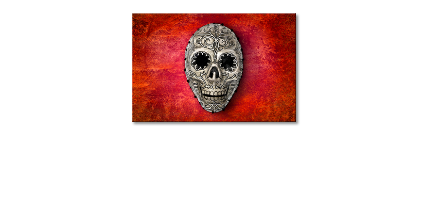 Fine-Art-print-Red-Skull-120x80-cm
