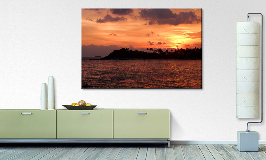 Fine Art print Srilanka sundown