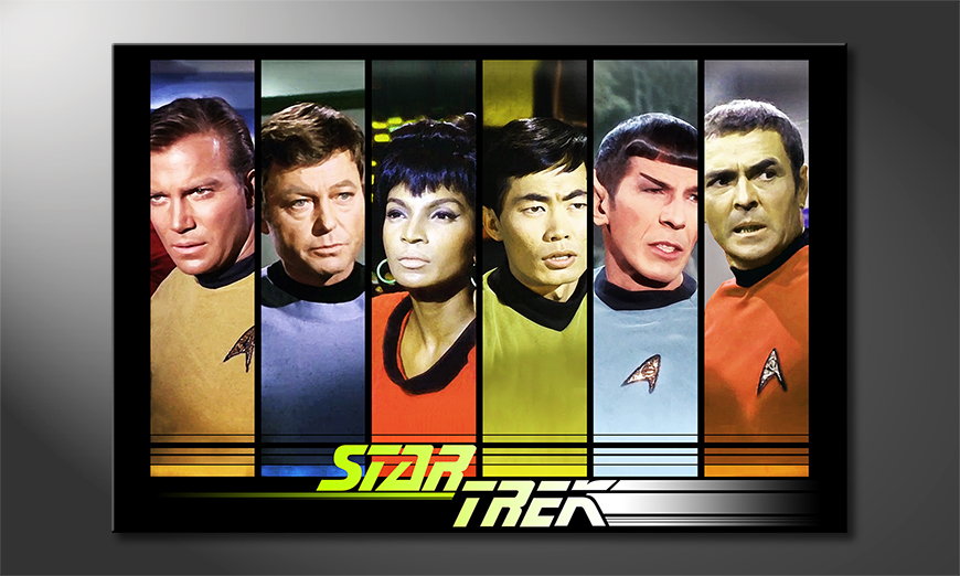 Fine-Art print Star Trek Crew
