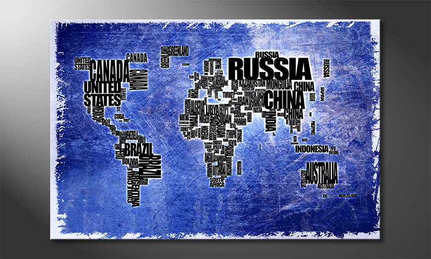 Fine-Art-print-World-Map-2-60x40-cm