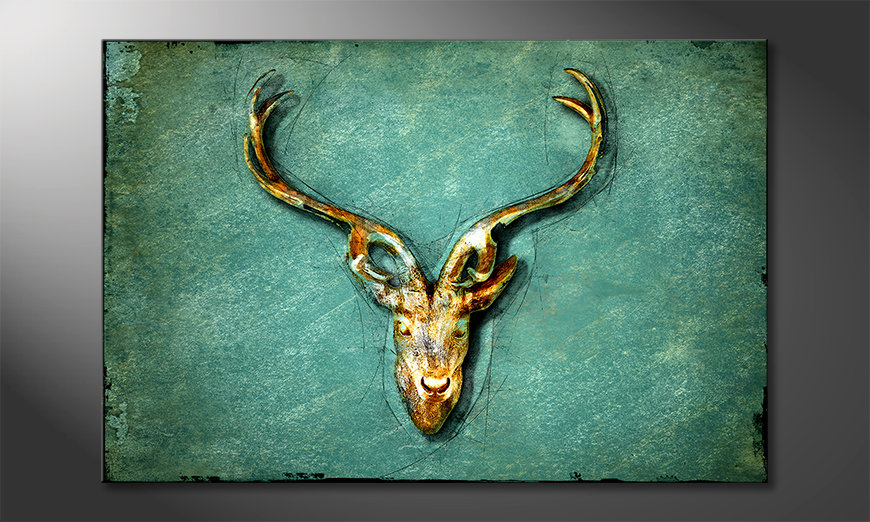 Het-aardige-schilderij-The-Deer