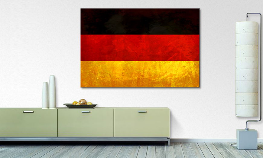 Het foto canvas Alemania