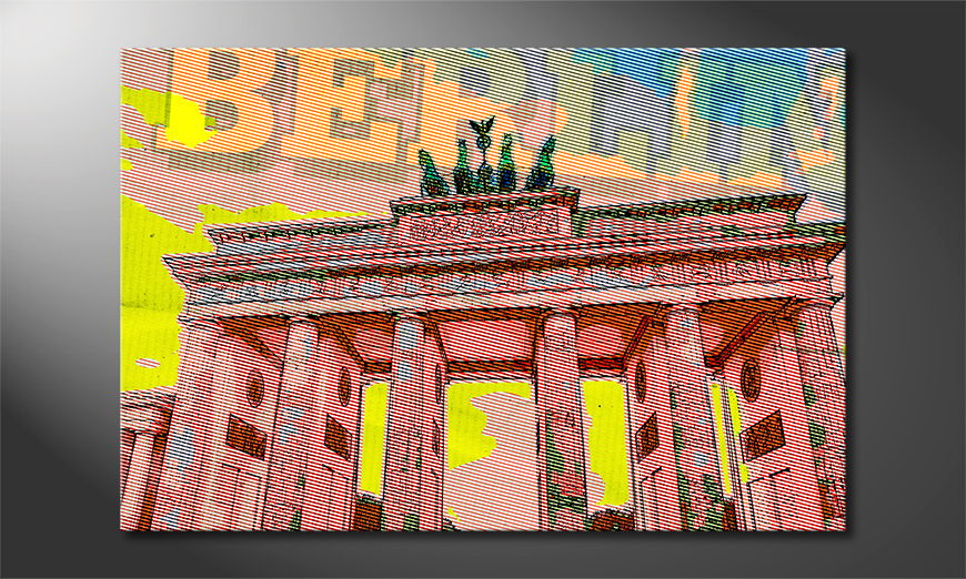 Het-foto-canvas-Berlijn