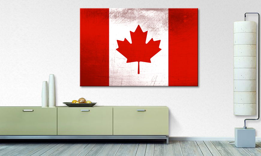 Het foto canvas Canada