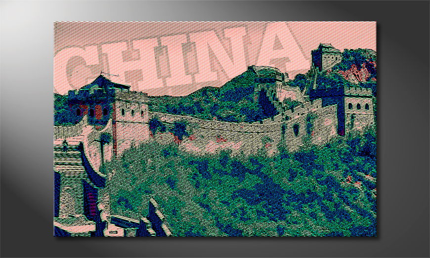 Het-foto-canvas-De-Chinese-Muur