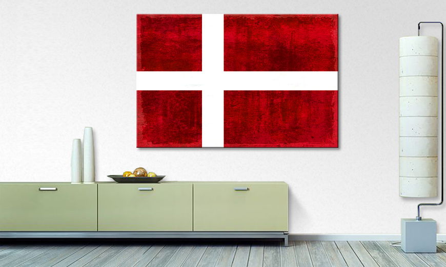 Het foto canvas Denemarken