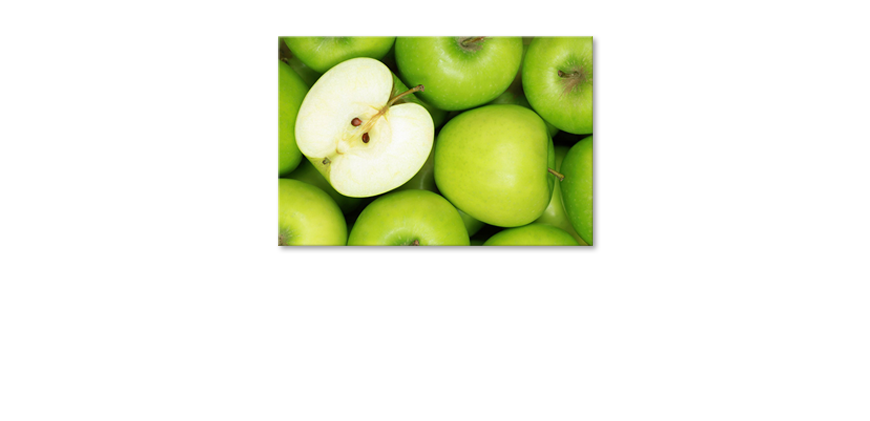 Het-foto-canvas-Green-Apples