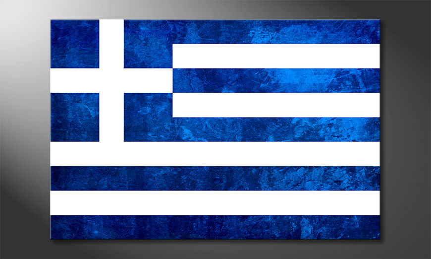 Het-foto-canvas-Griekenland
