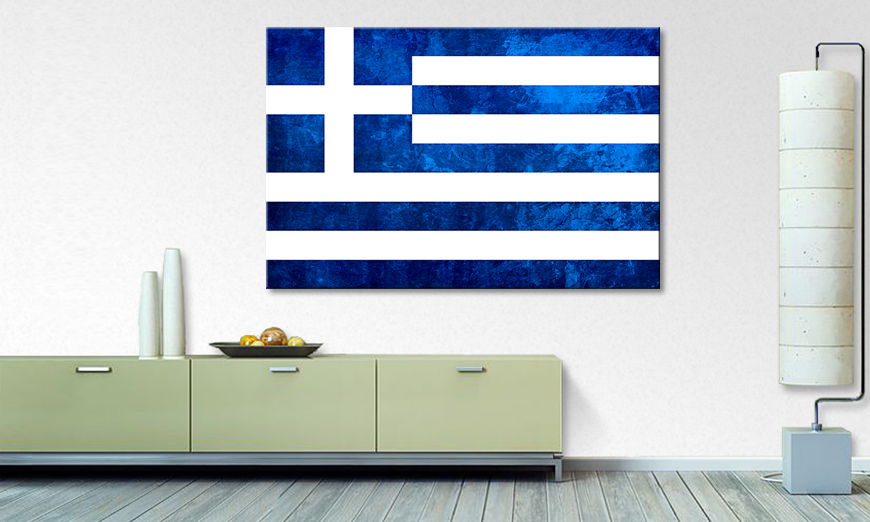 Het foto canvas Griekenland