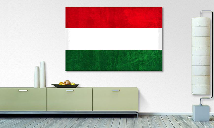 Het foto canvas Hongarije