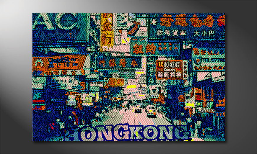 Het-foto-canvas-Hongkong