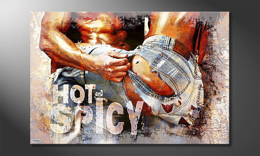 Het-foto-canvas-Hot-and-Spicy
