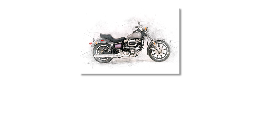 Het-foto-canvas-Motorcycle