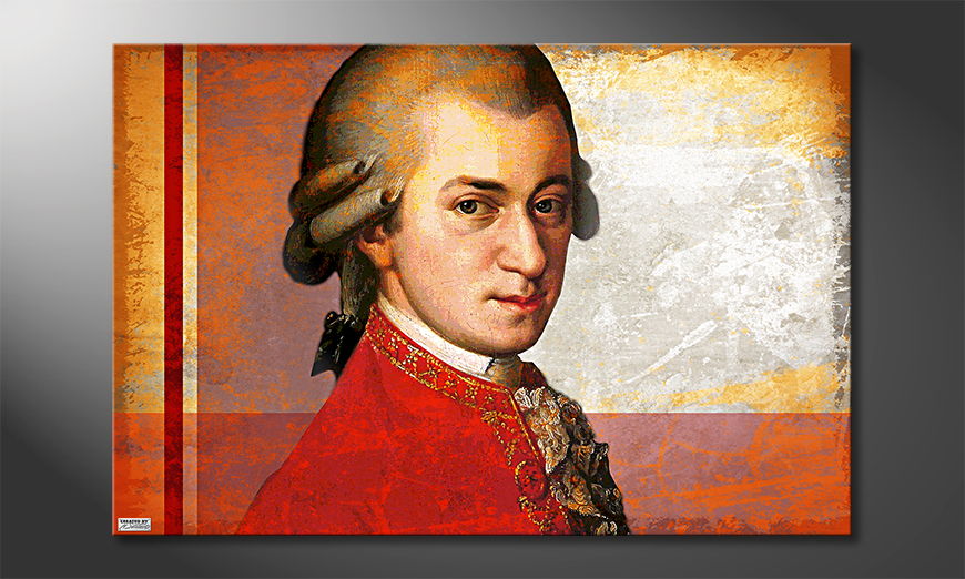 Het-foto-canvas-Mozart