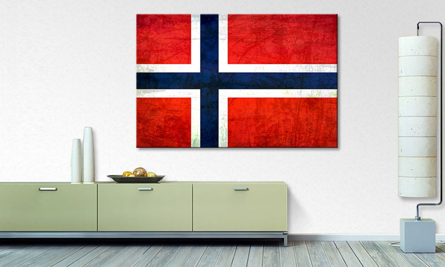Het foto canvas Norvegia