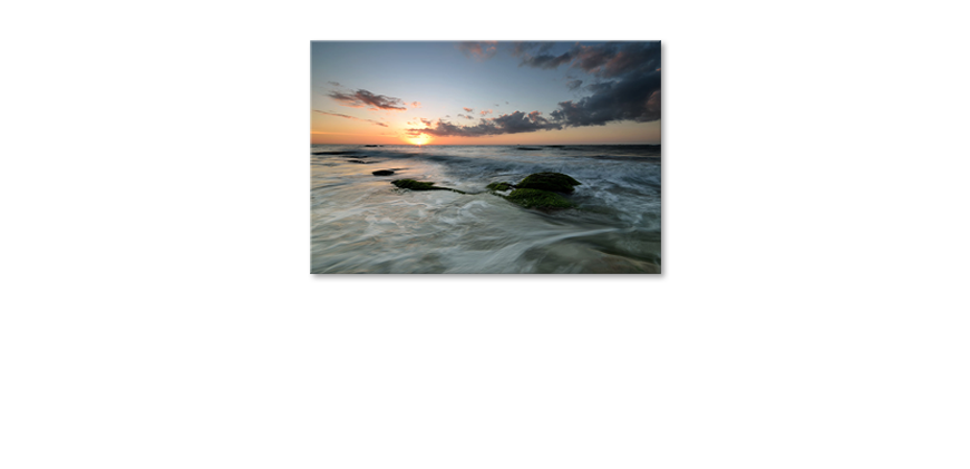 Het-foto-canvas-Ocean-Sunset