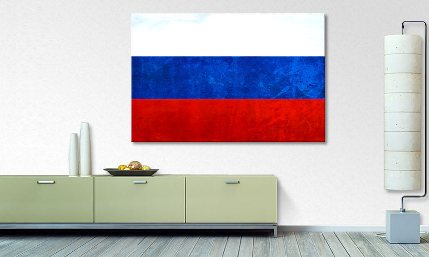 Het foto canvas Rusland