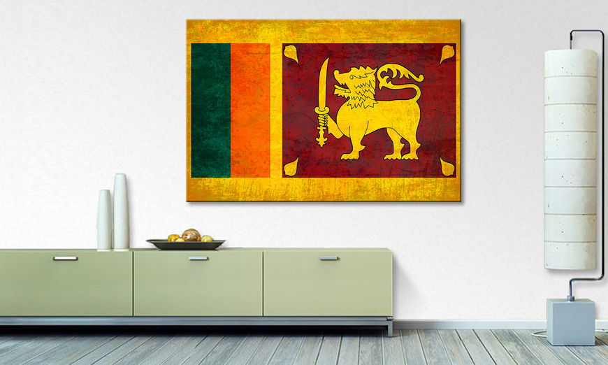 Het foto canvas Sri Lanka