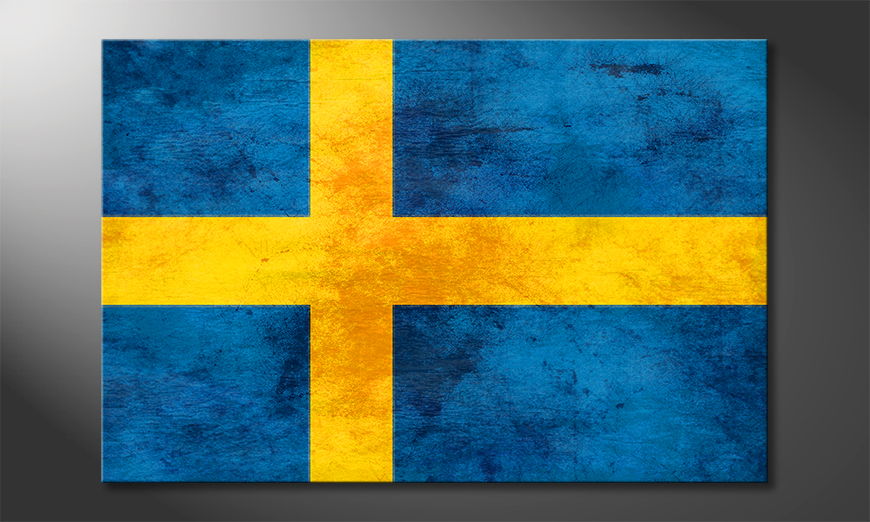 Het-foto-canvas-Zweden