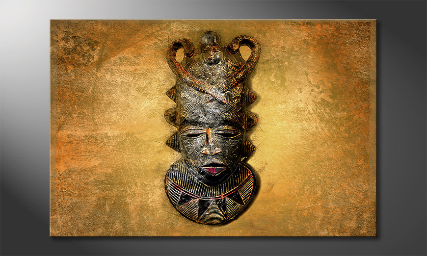Het moderne beeld African Mask