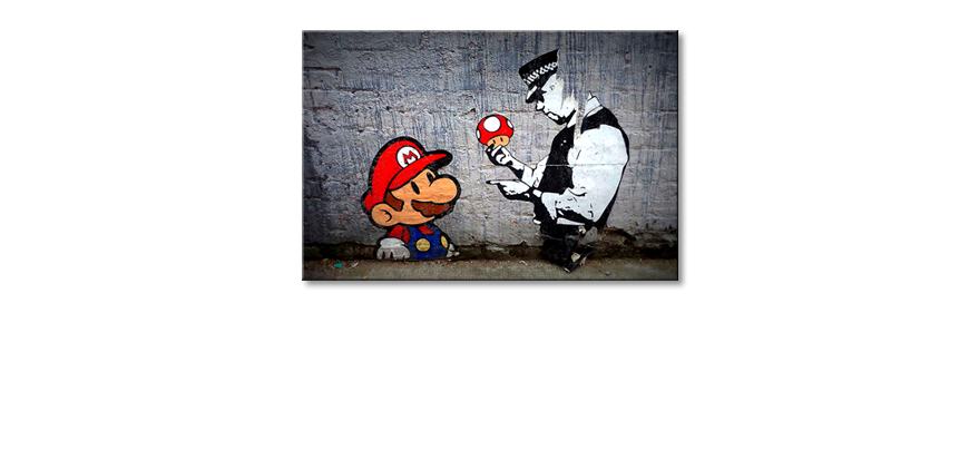 Het-moderne-beeld-Caught-Mario