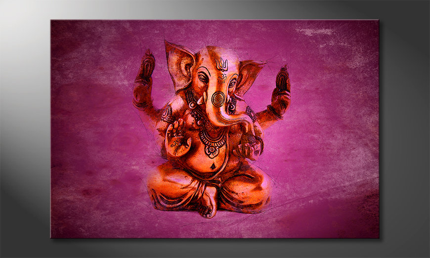 Het-moderne-beeld-God-Ganesha