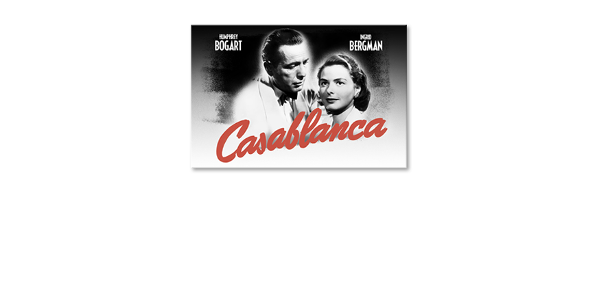 Het-populaire-print-Casablanca