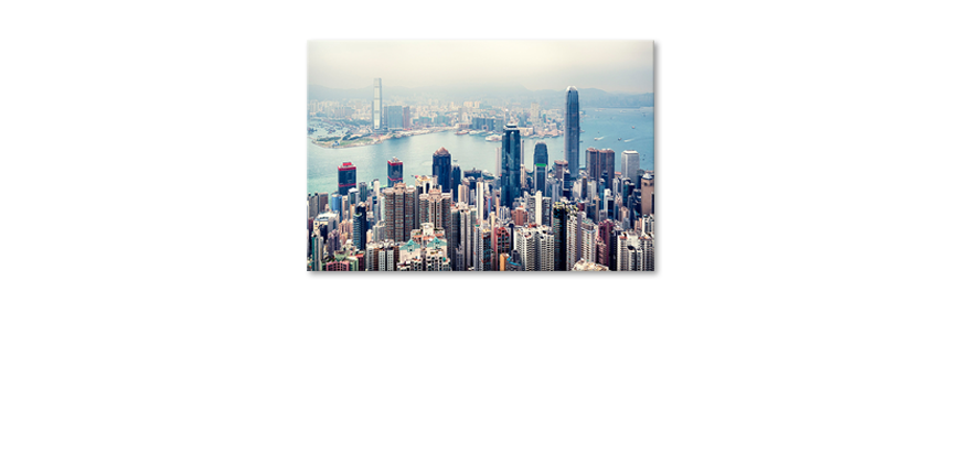 Hongkong-Skyline-wandpaneel
