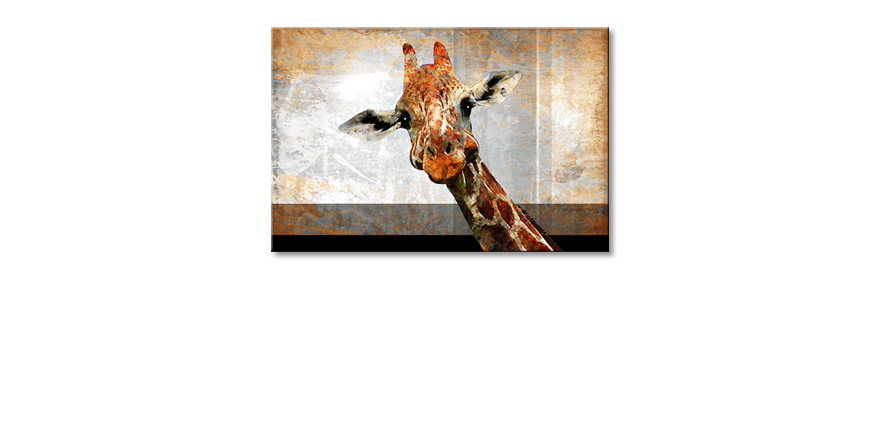 Modern-canvas-afdrukken-Mr-Giraffe