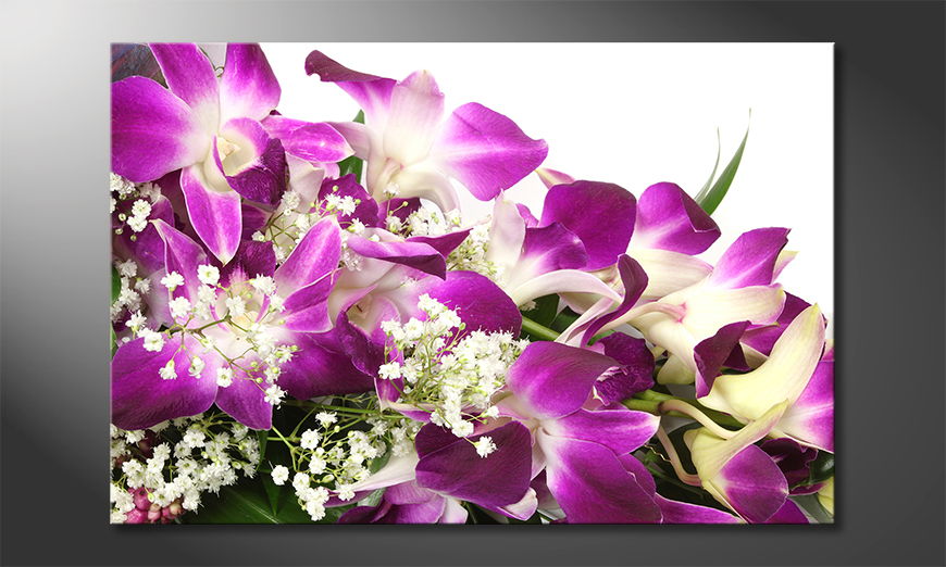 Modern-decor-Orchid-Blossom-60x40-cm