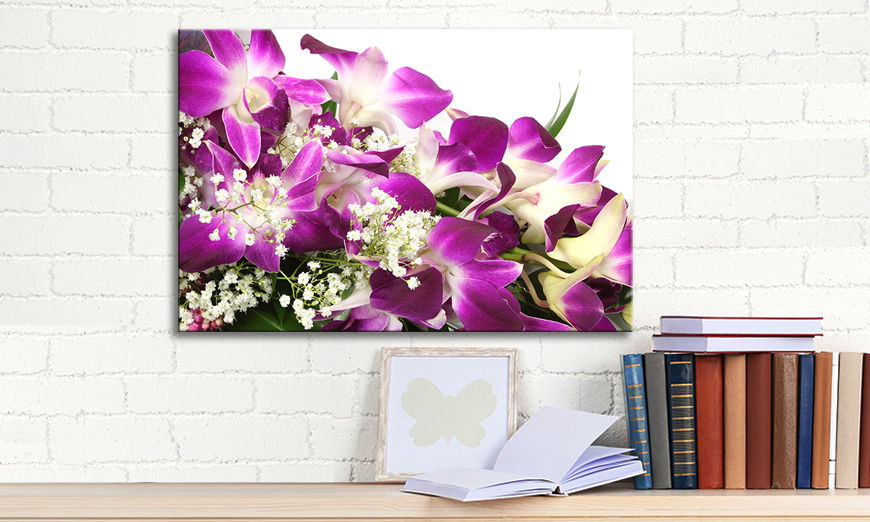 Modern decor Orchid Blossom 60x40 cm