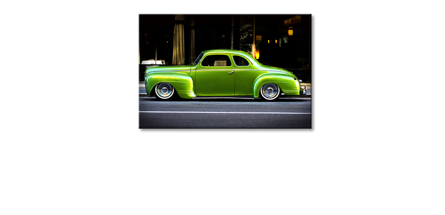 Modern-wandpaneel-Green-Car