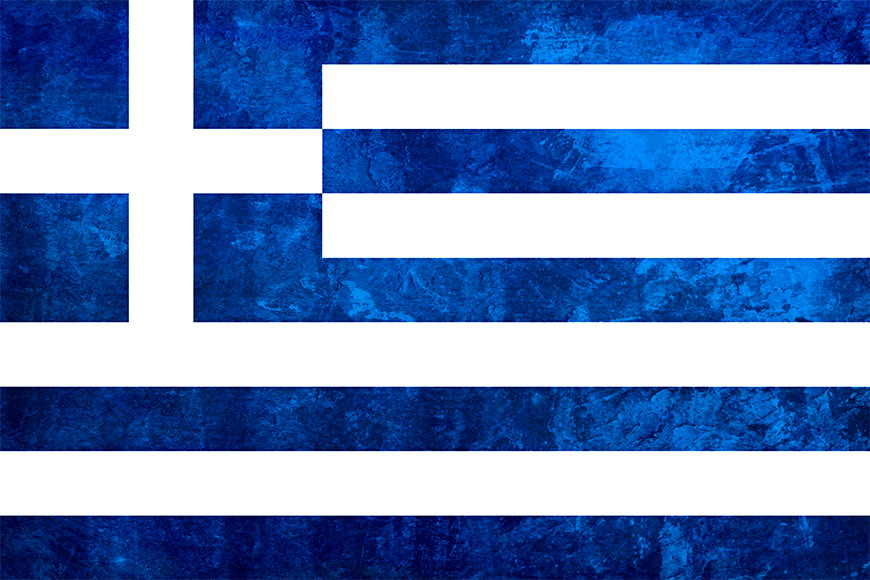 Vlies foto behang Griekenland