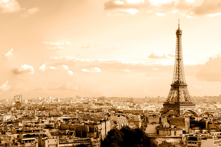 Vlies foto behang Paris