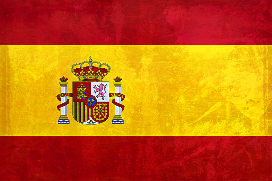 Vlies foto behang Spanje