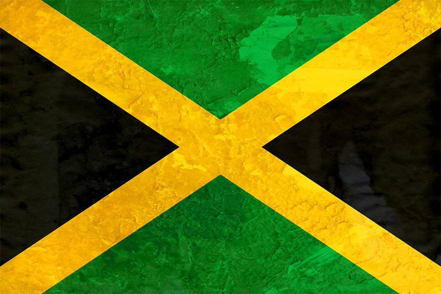 Vlies fotobehang Jamaica