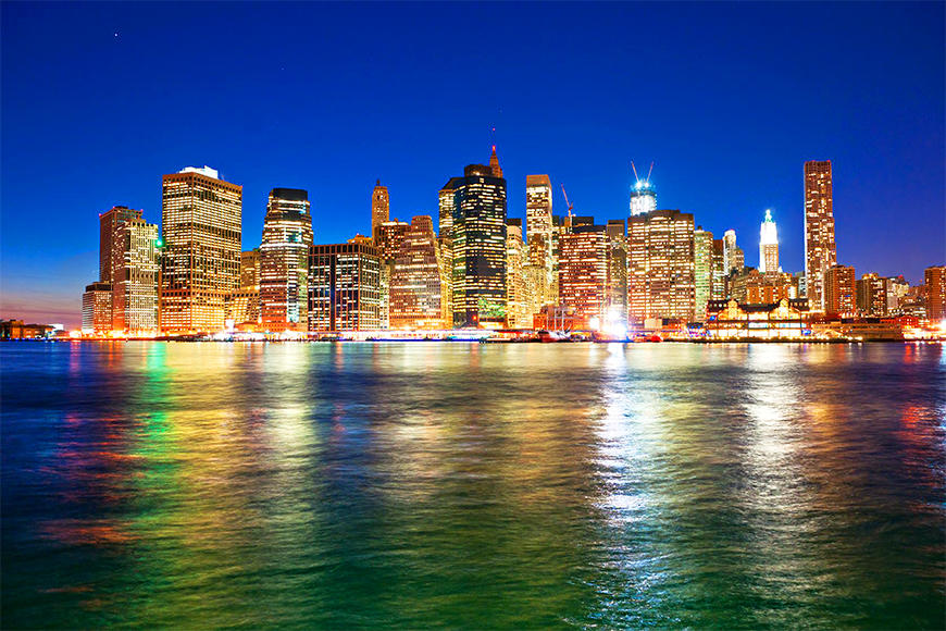 Vlies fotobehang Manhattan Metropolis