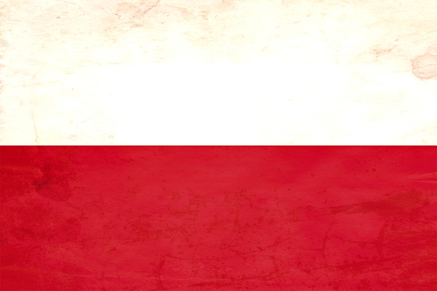 Vliesbehang Polen