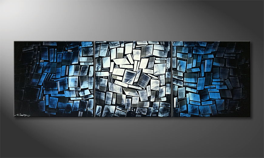 Moderne wall art Frozen Sun 210x70cm