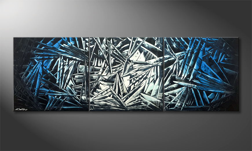 Moderne wall art Ice Age 210x70cm