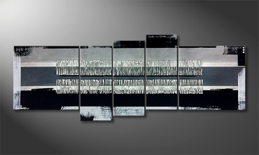 Moderne wall art Lichtenberg 210x80cm